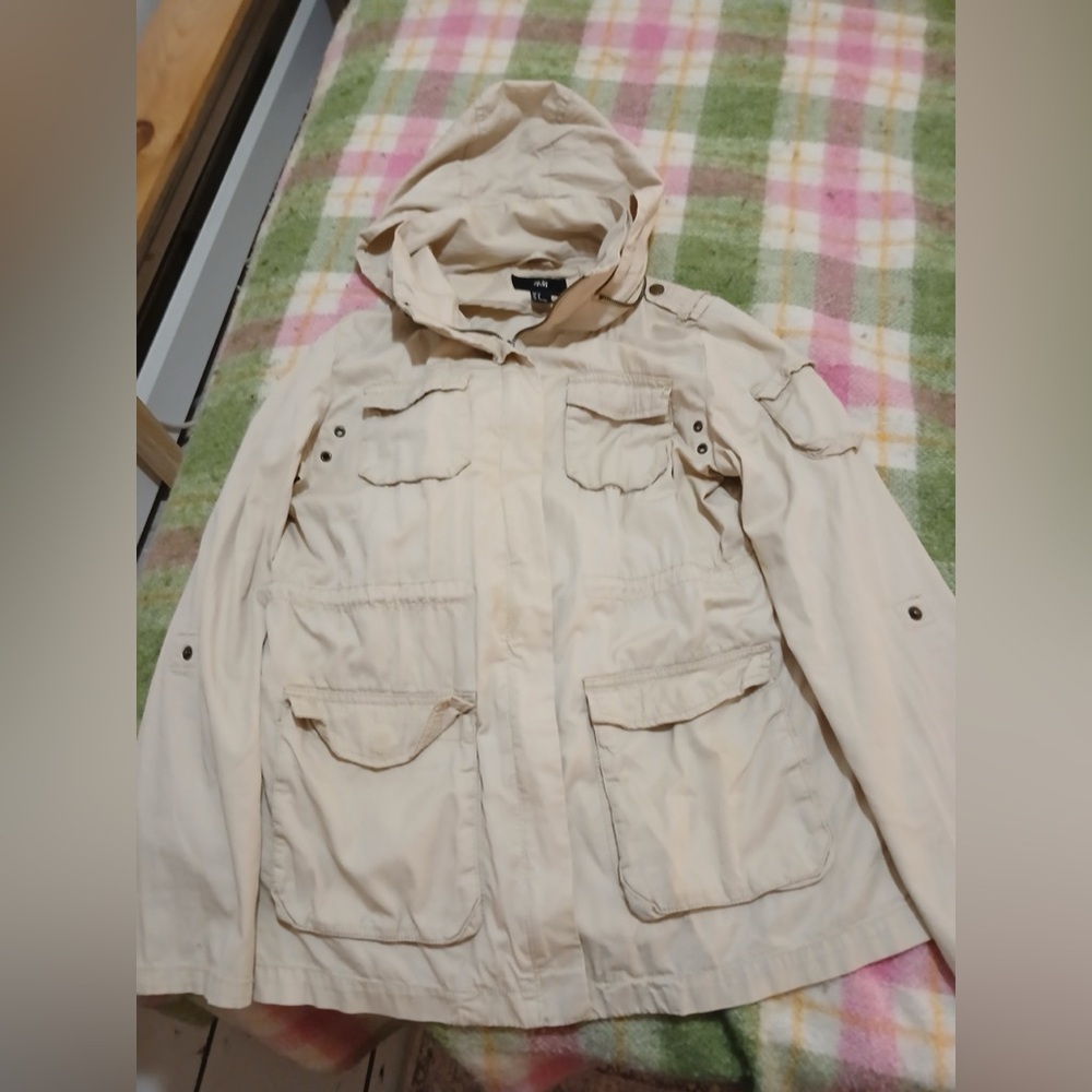 H&M Cream Trench Jacket